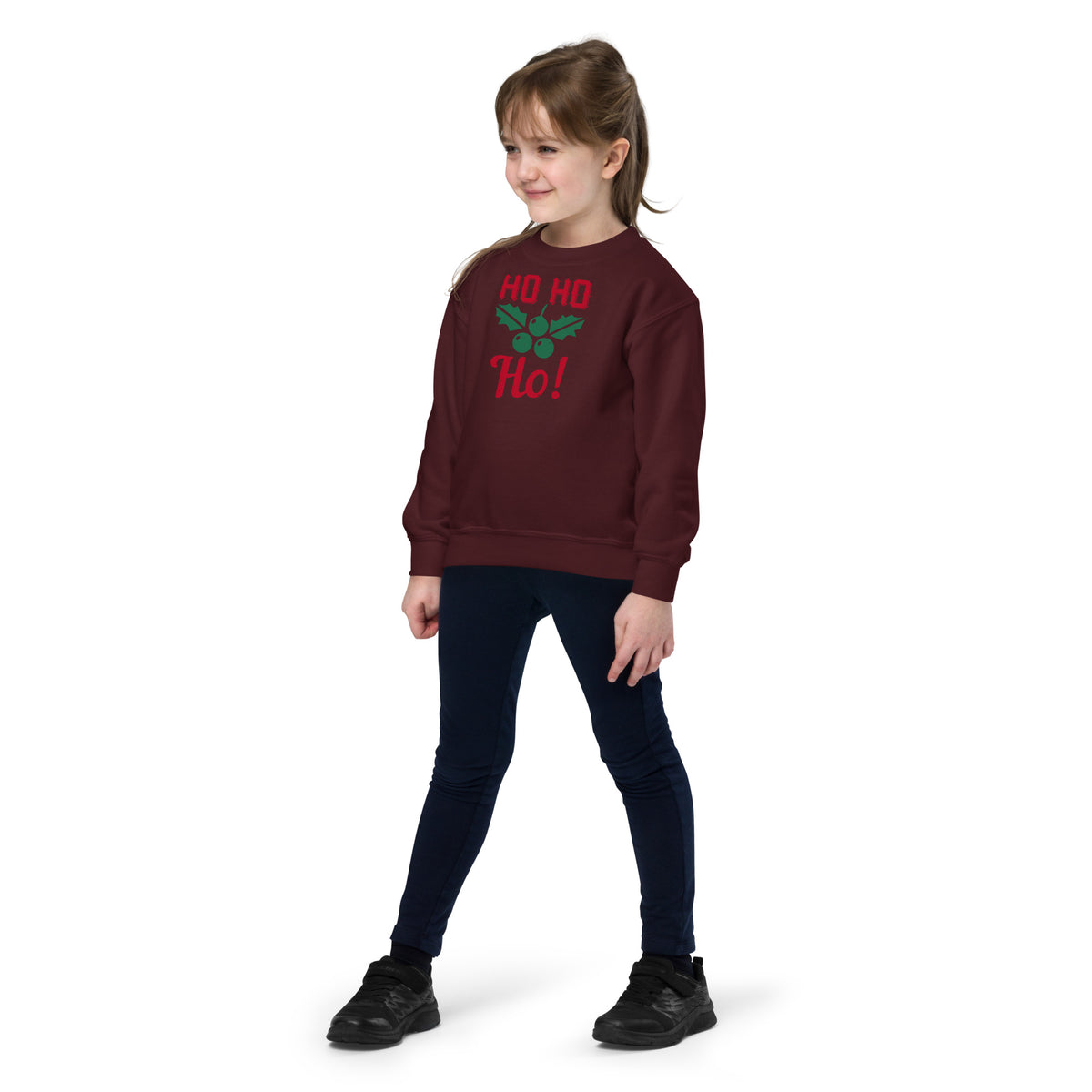 Ho Ho Ho Christmas Kids Sweatshirt