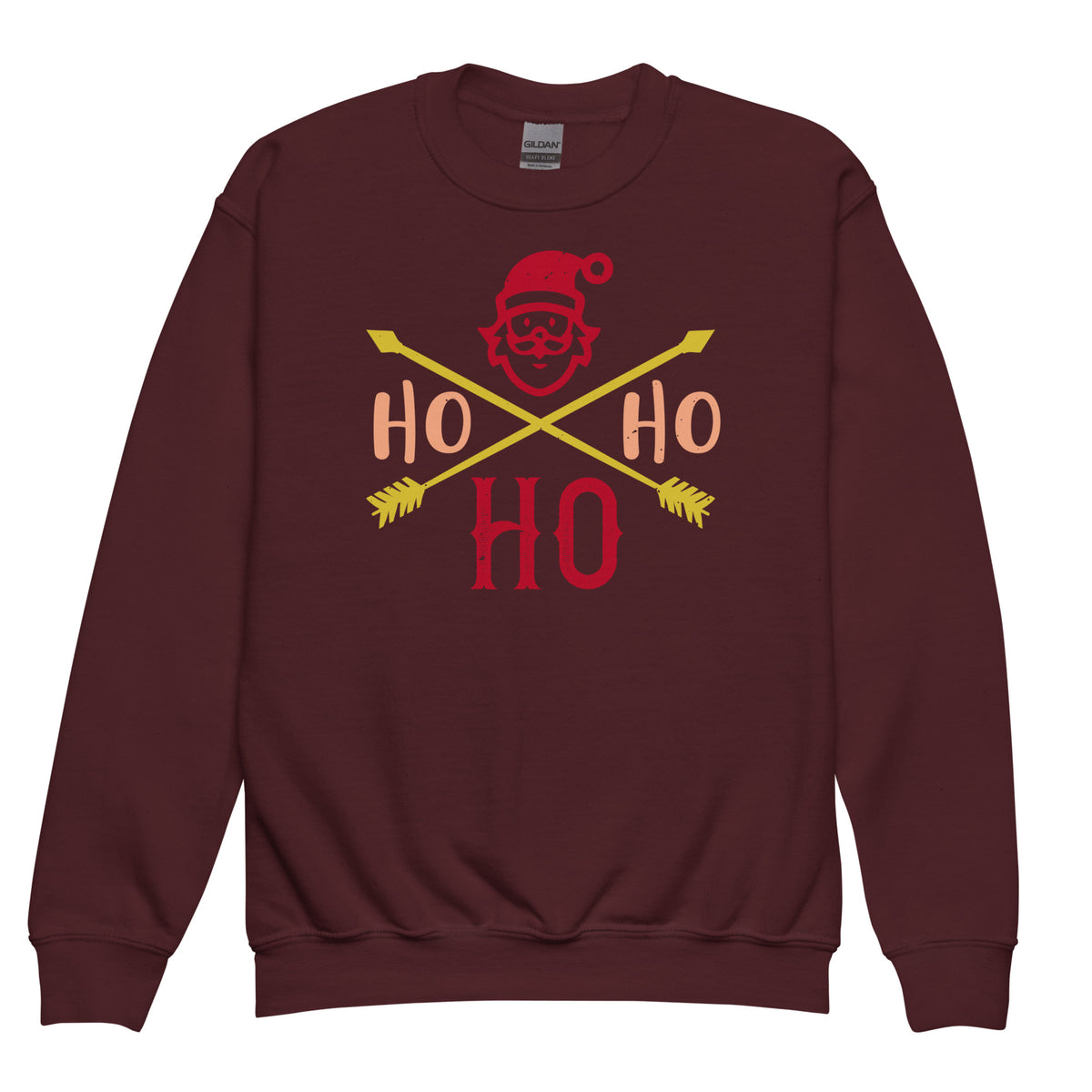 Ho Ho Ho Santa Christmas Kids Sweatshirt