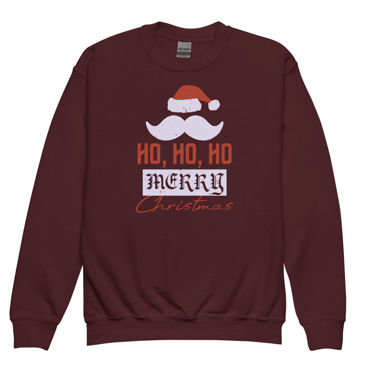 Ho Ho Ho Merry Christmas Kids Sweatshirt