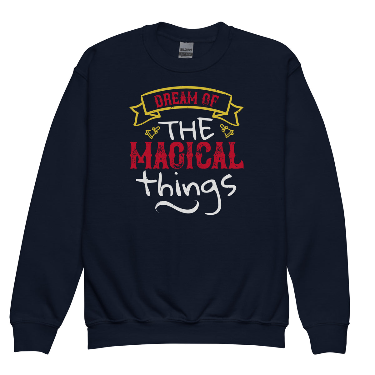 Dream of the Magical Things Christmas Kids Sweatshirt