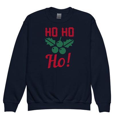 Ho Ho Ho Christmas Kids Sweatshirt