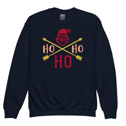 Ho Ho Ho Santa Christmas Kids Sweatshirt