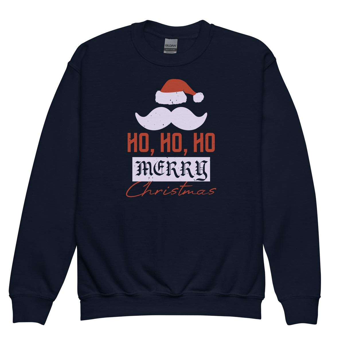 Ho Ho Ho Merry Christmas Kids Sweatshirt