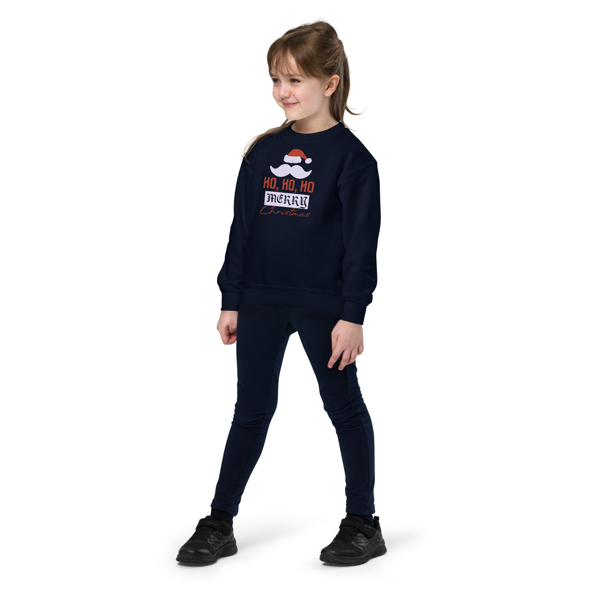 Ho Ho Ho Merry Christmas Kids Sweatshirt