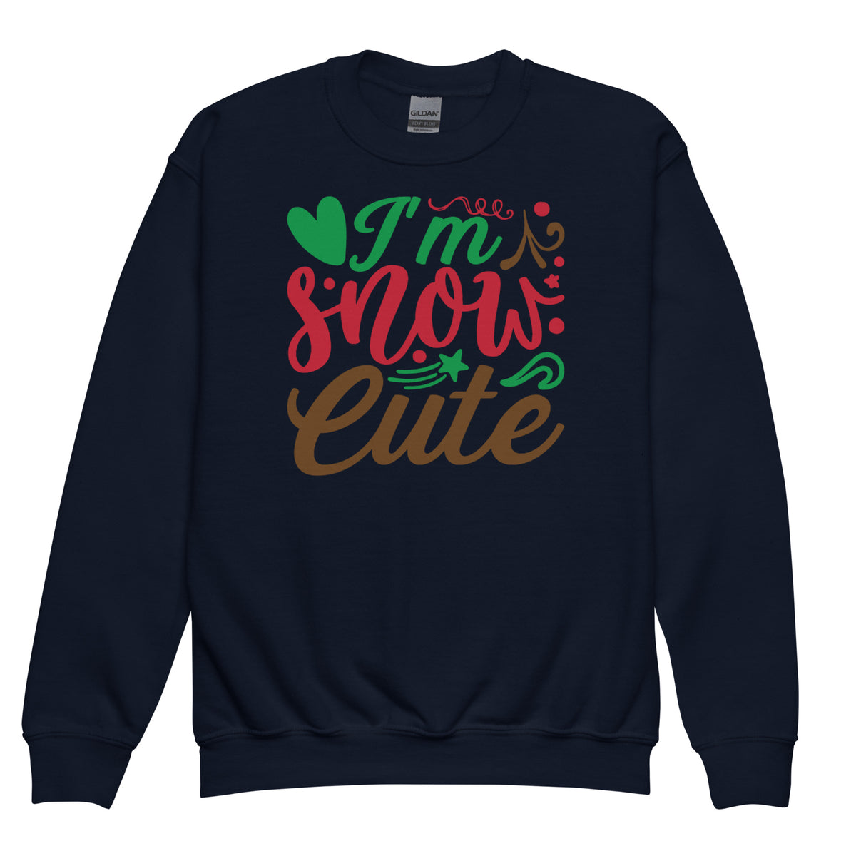 I Am Snow Cute Christmas Kids Sweatshirt