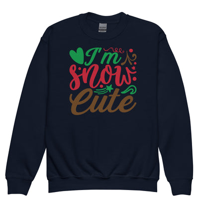 I Am Snow Cute Christmas Kids Sweatshirt