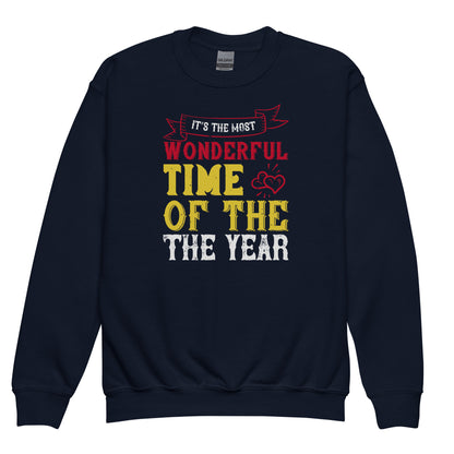 It's the Most Wonderful Time of the Year Christmas Kids Sweatshirt