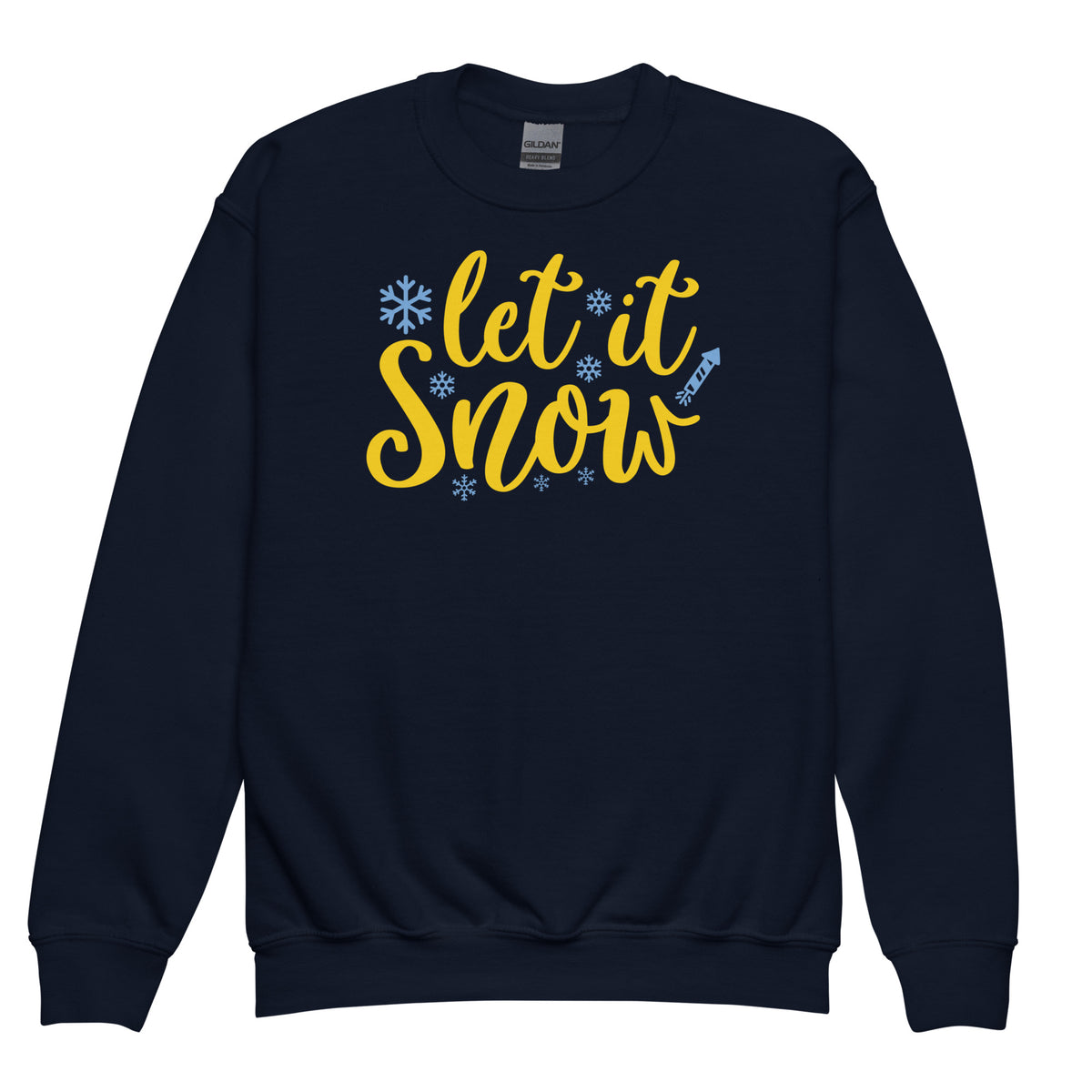 Let It Snow Christmas Kids Sweatshirt