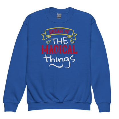 Dream of the Magical Things Christmas Kids Sweatshirt