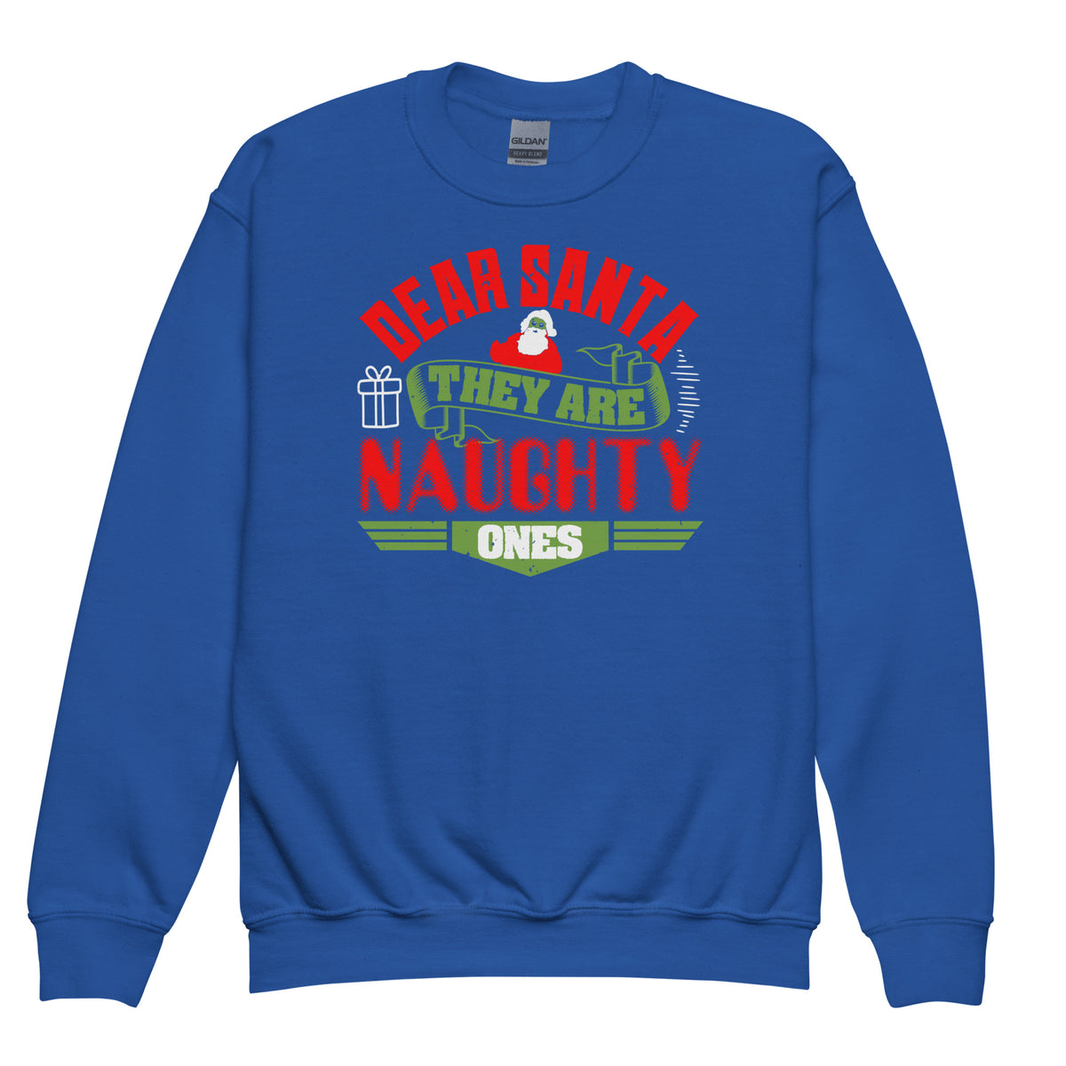Dear Santa, They Are the Naughty Ones Christmas Kids Sweatshirt