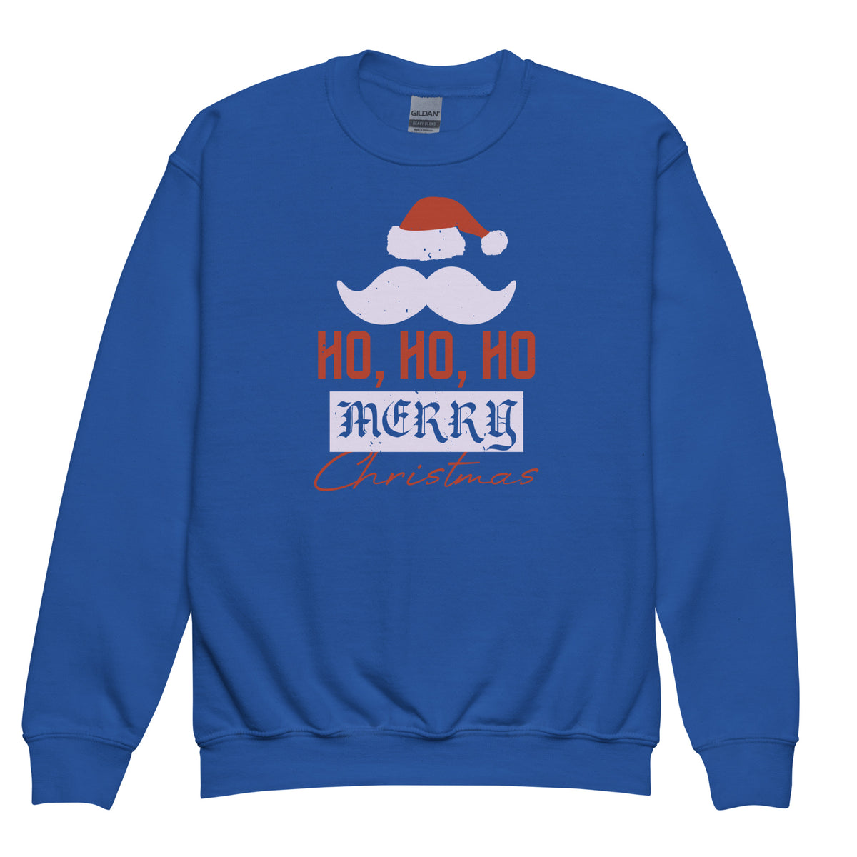 Ho Ho Ho Merry Christmas Kids Sweatshirt