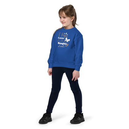 I Hope Rudolph Eats the Naughty List Christmas Kids Sweatshirt