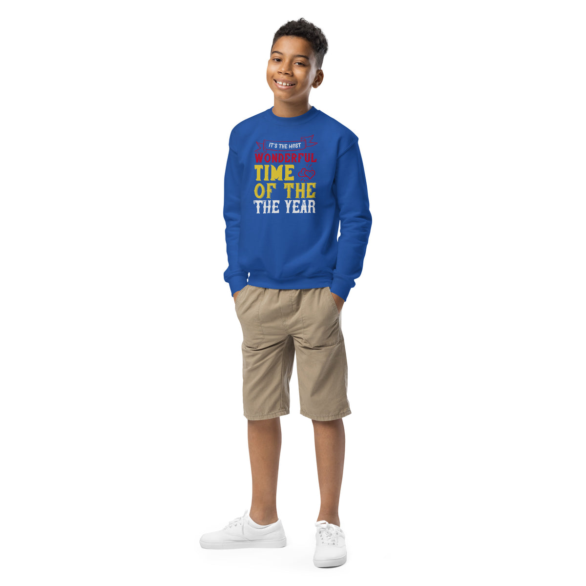 It's the Most Wonderful Time of the Year Christmas Kids Sweatshirt