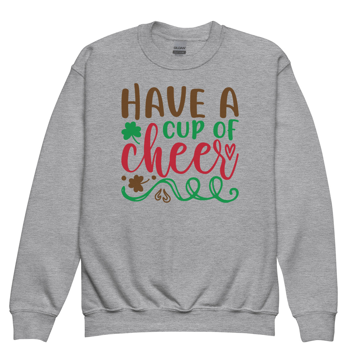 Have a Cup of Cheer Christmas Kids Sweatshirt