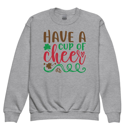 Have a Cup of Cheer Christmas Kids Sweatshirt