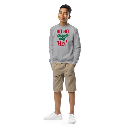 Ho Ho Ho Christmas Kids Sweatshirt