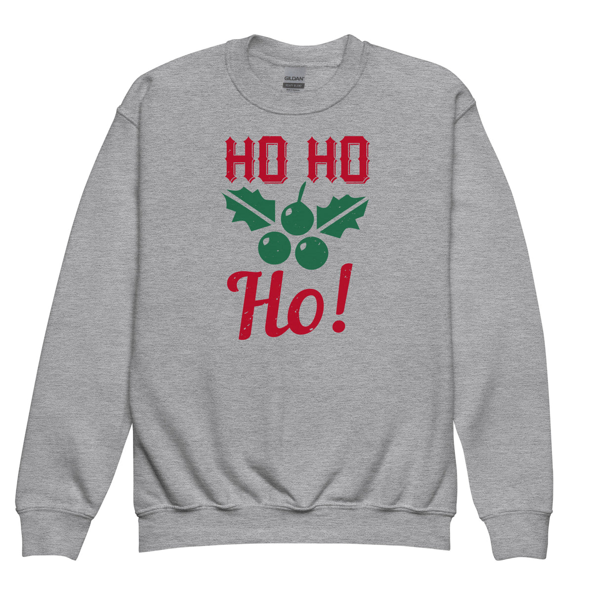 Ho Ho Ho Christmas Kids Sweatshirt