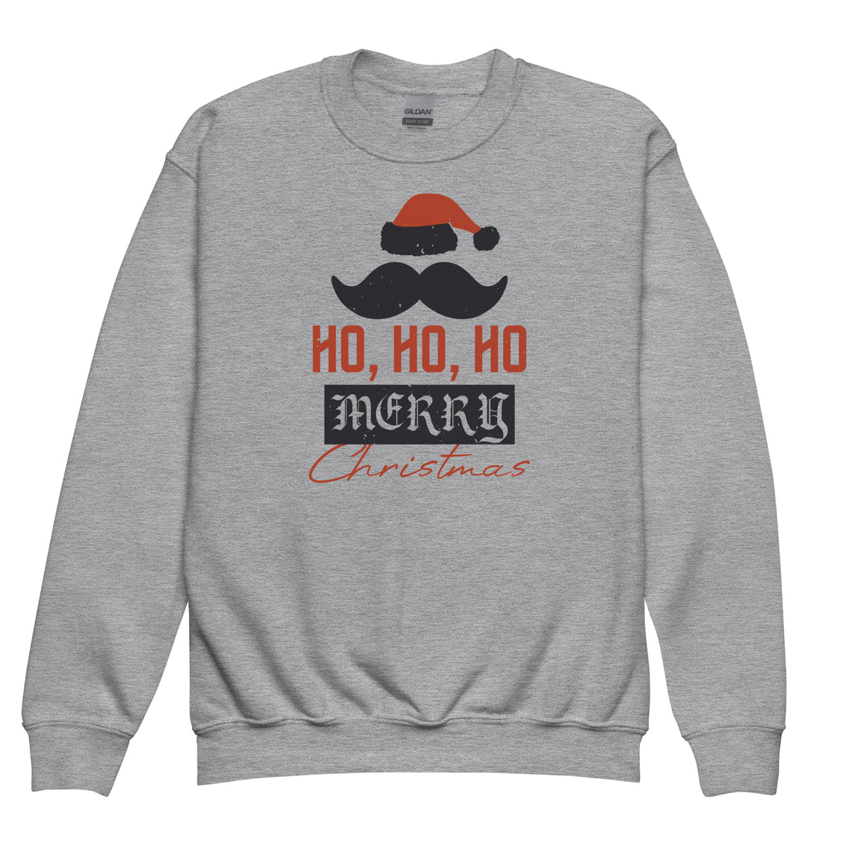 Ho Ho Ho Merry Christmas Kids Sweatshirt