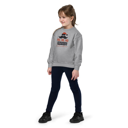Ho Ho Ho Merry Christmas Kids Sweatshirt