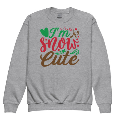 I Am Snow Cute Christmas Kids Sweatshirt