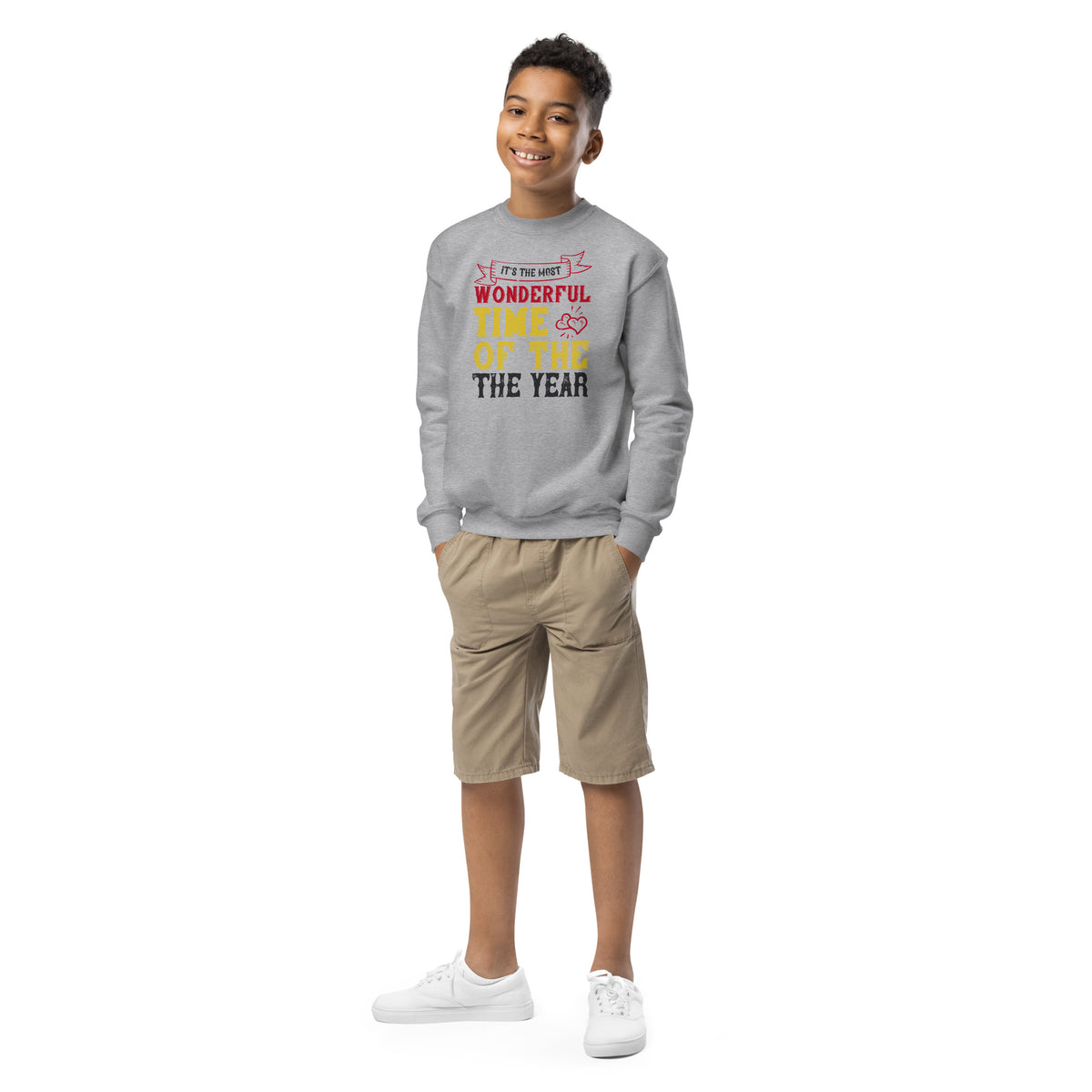It's the Most Wonderful Time of the Year Christmas Kids Sweatshirt