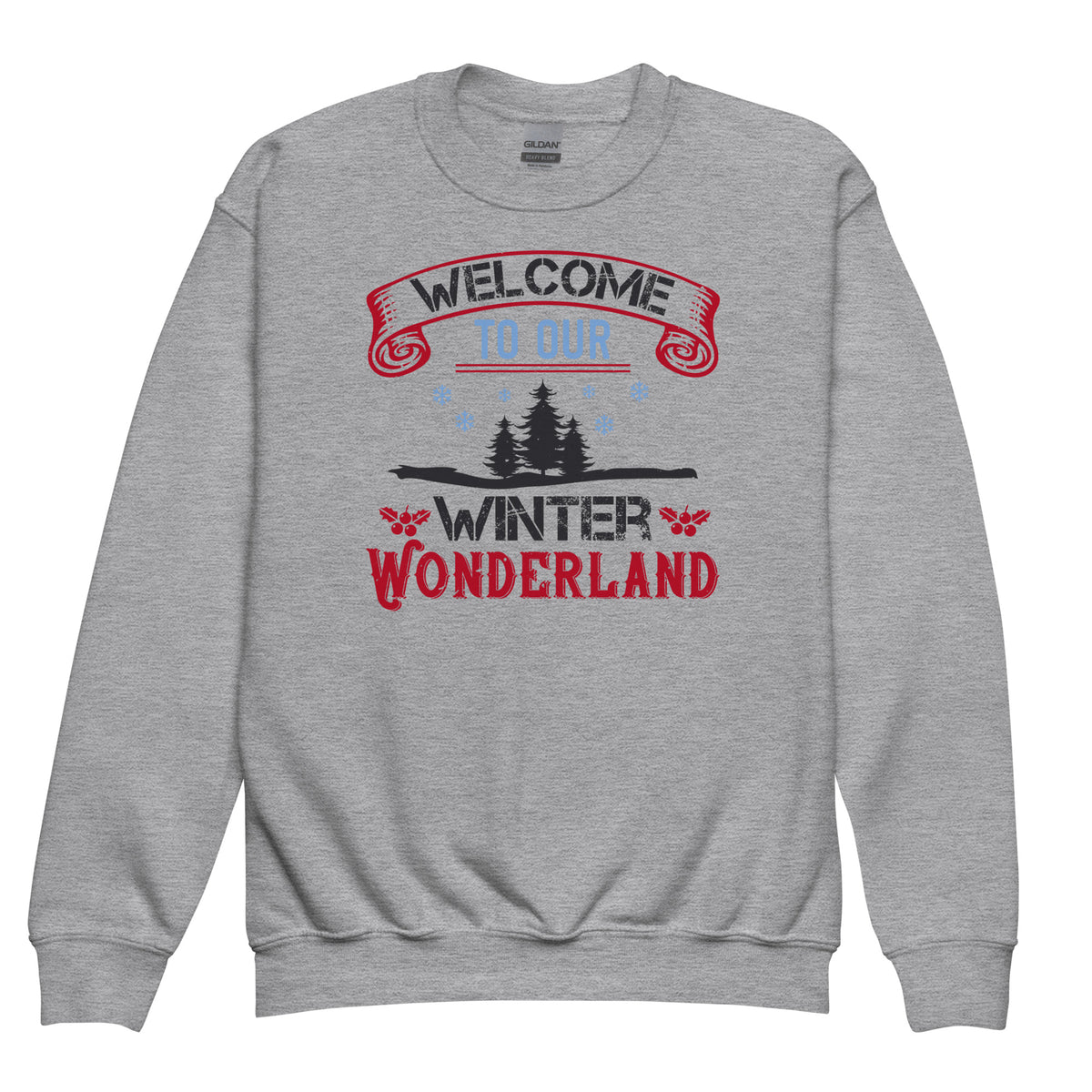 Welcome to Our Winter Wonderland Kids Sweatshirt