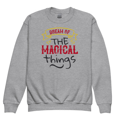 Dream of the Magical Things Christmas Kids Sweatshirt