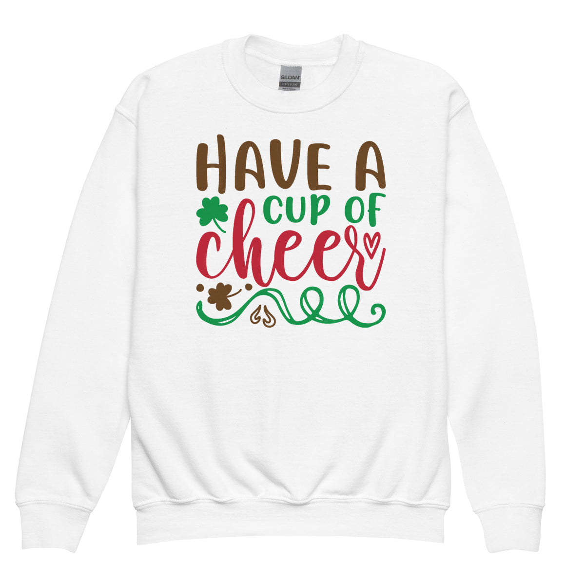 Have a Cup of Cheer Christmas Kids Sweatshirt
