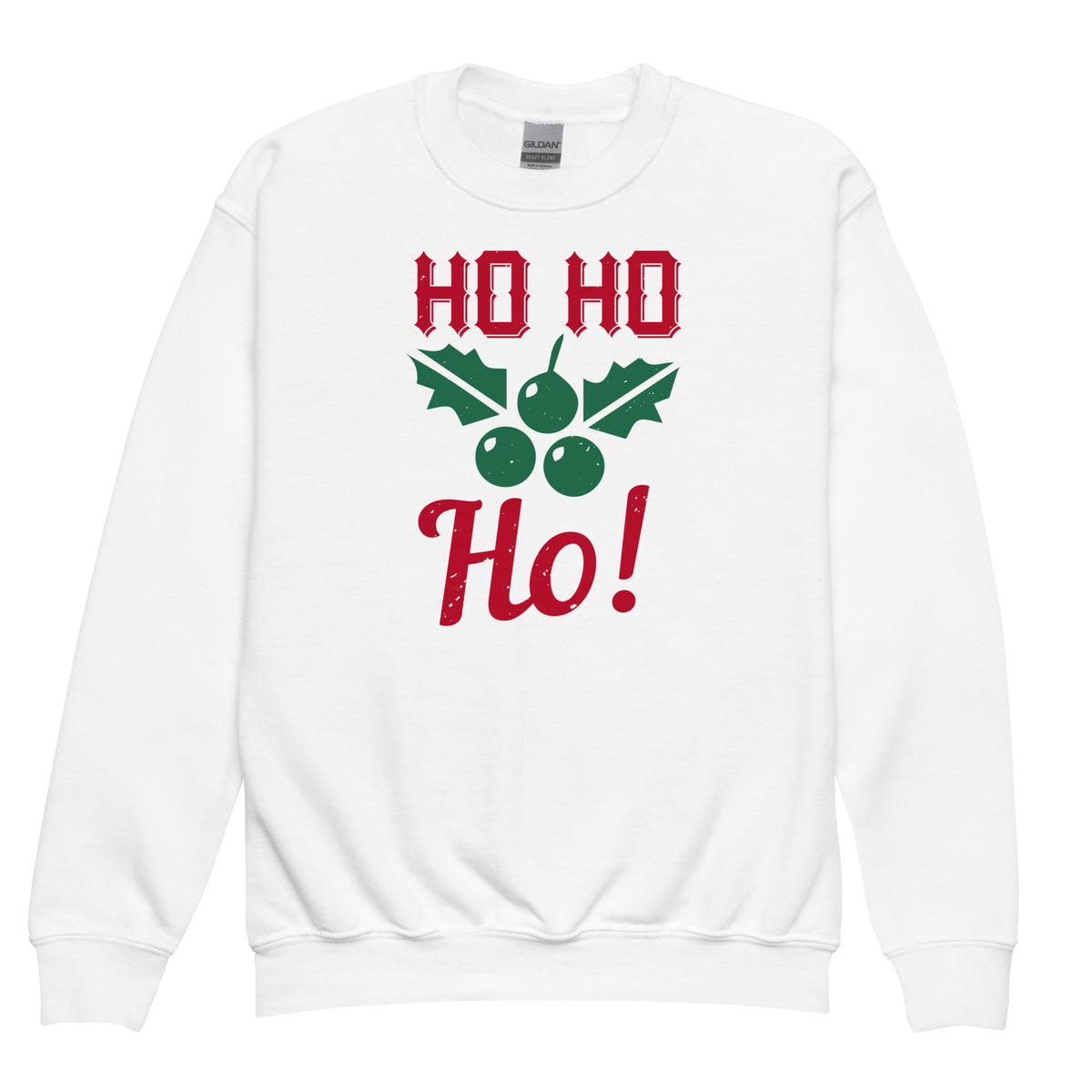 Ho Ho Ho Christmas Kids Sweatshirt
