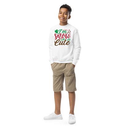 I Am Snow Cute Christmas Kids Sweatshirt