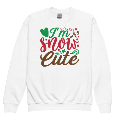 I Am Snow Cute Christmas Kids Sweatshirt