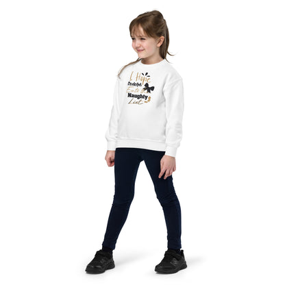 I Hope Rudolph Eats the Naughty List Christmas Kids Sweatshirt
