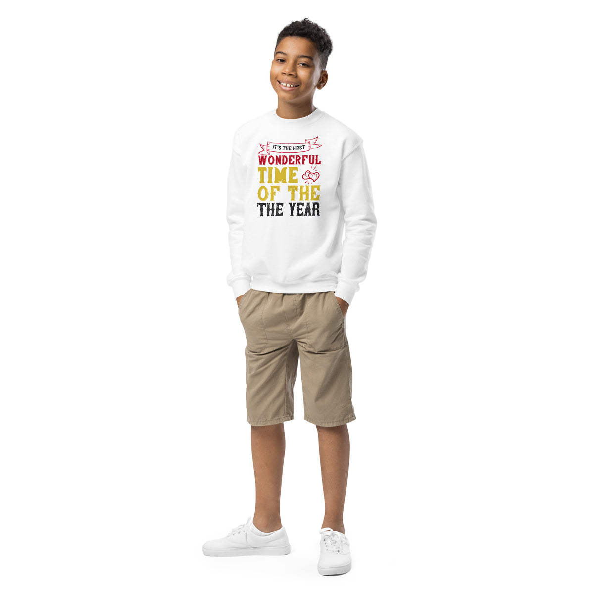 It's the Most Wonderful Time of the Year Christmas Kids Sweatshirt