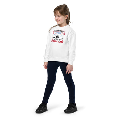 Welcome to Our Winter Wonderland Kids Sweatshirt