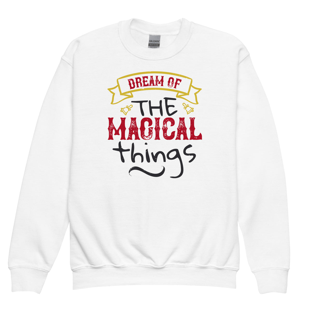 Dream of the Magical Things Christmas Kids Sweatshirt