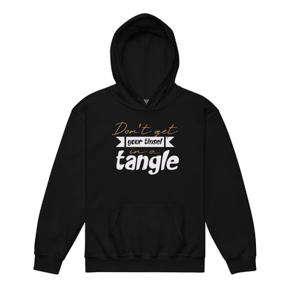 Don't Get Your Tinsel in a Tangle Christmas Kids Hoodie