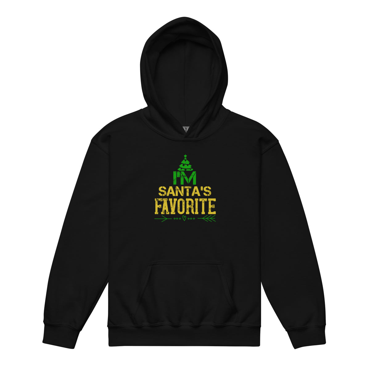 I'm Santa's Favorite Christmas Kids Hoodie