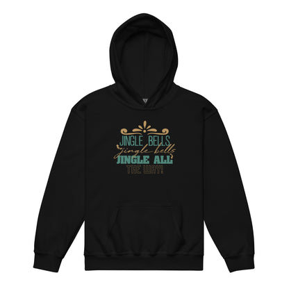 Jingle Bells, Jingle All the Way Christmas Kids Hoodie