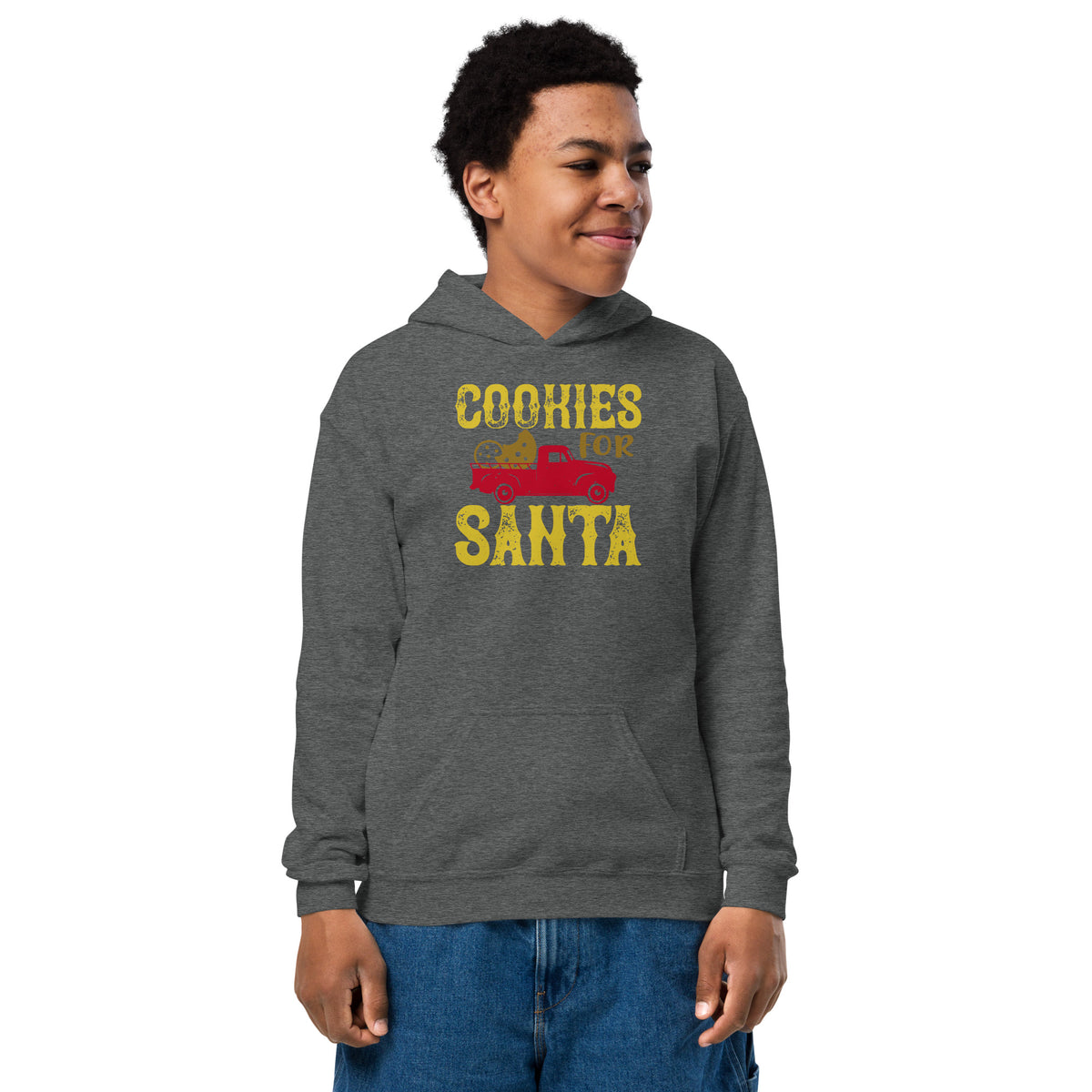 Cookies for Santa Christmas Kids Hoodie