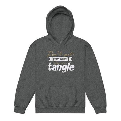 Don't Get Your Tinsel in a Tangle Christmas Kids Hoodie