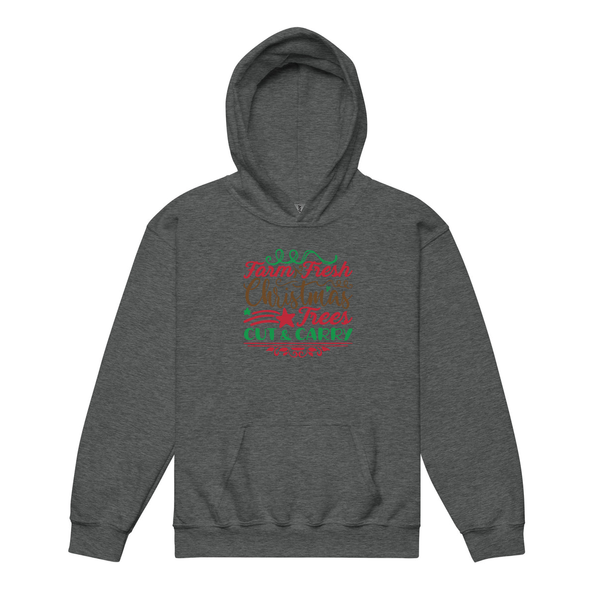 Farm Fresh Christmas Trees, Cut & Carry Kids Hoodie