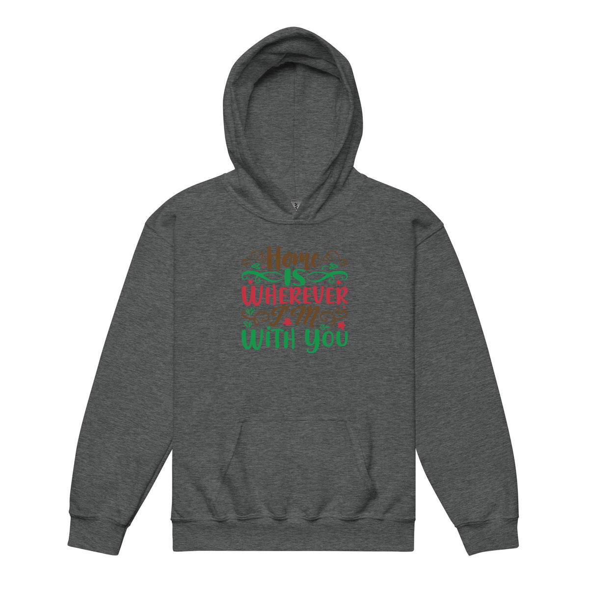 Home Is Wherever I'm with You Christmas Kids Hoodie