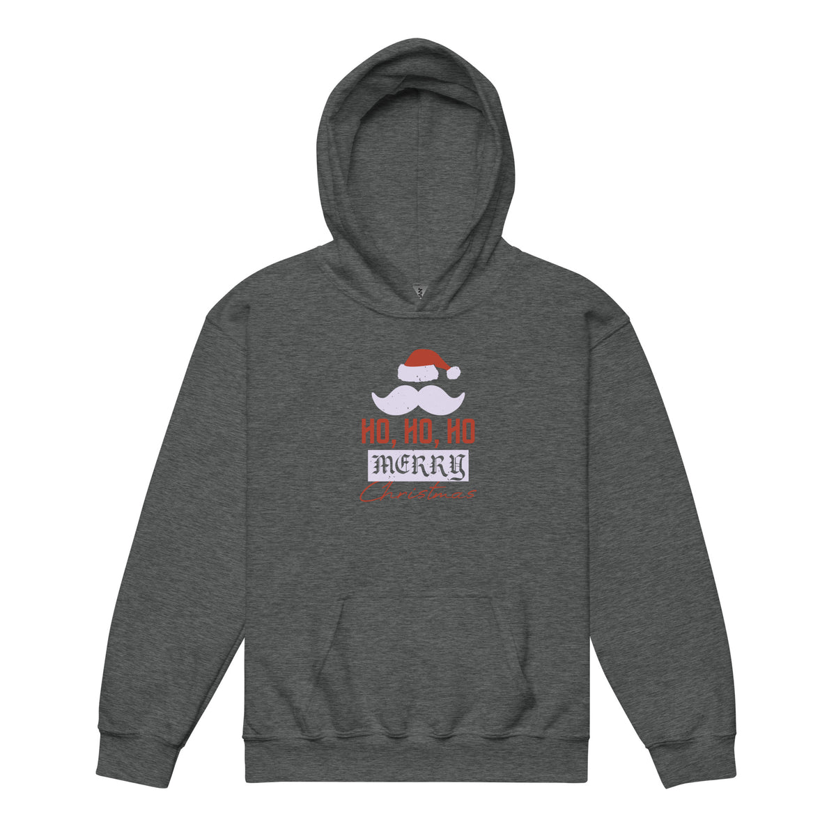 Ho Ho Ho Merry Christmas Kids Hoodie