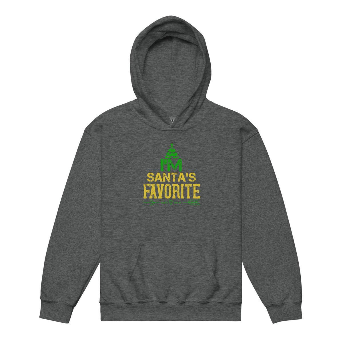 I'm Santa's Favorite Christmas Kids Hoodie