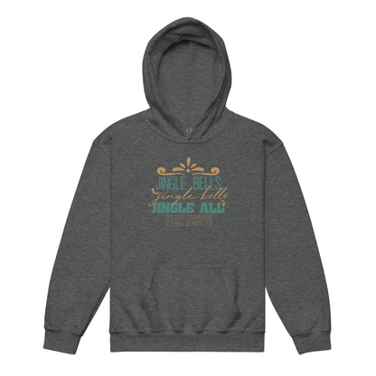 Jingle Bells, Jingle All the Way Christmas Kids Hoodie