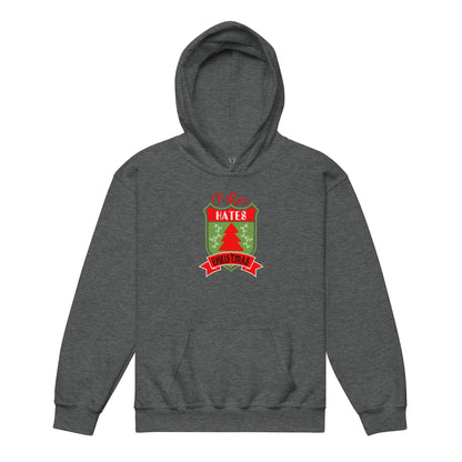 T-Rex Hates Christmas Kids Hoodie