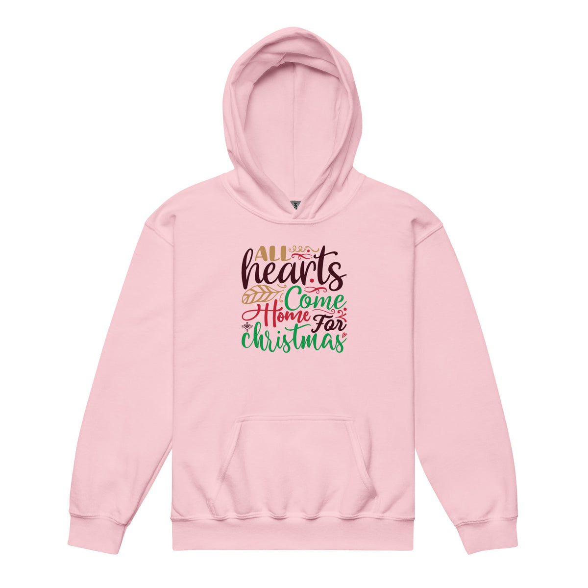 All Hearts Come Home for Christmas Kids Hoodie