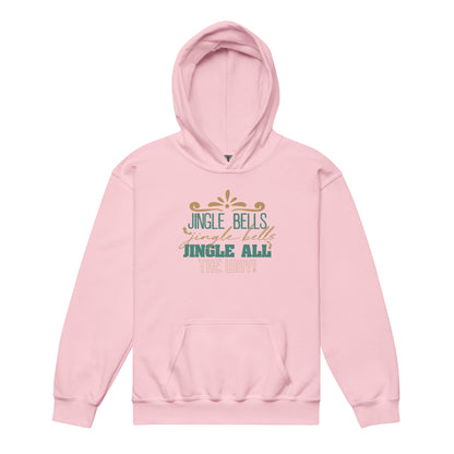 Jingle Bells, Jingle All the Way Christmas Kids Hoodie