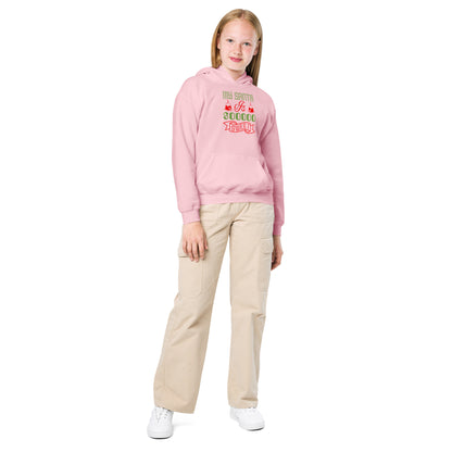 My Santa Is Soooo Sweet Christmas Kids Hoodie