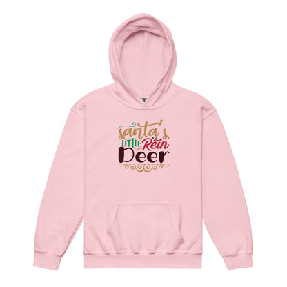Santa's Little Reindeer Christmas Kids Hoodie